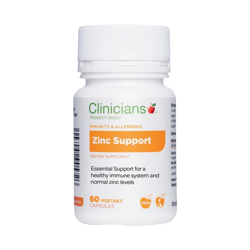CLINICIANS Zinc Support Vcaps 60s