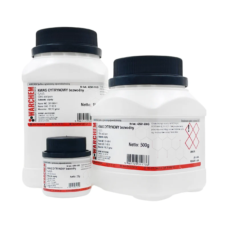 ZITRATSÄURE wasserfrei - rein 500g WARCHEM