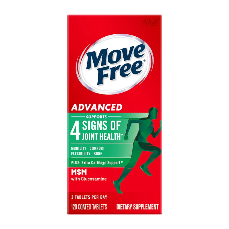Move Free Advanced MSM With Glucosamine Joint Supplement 120 Tabs