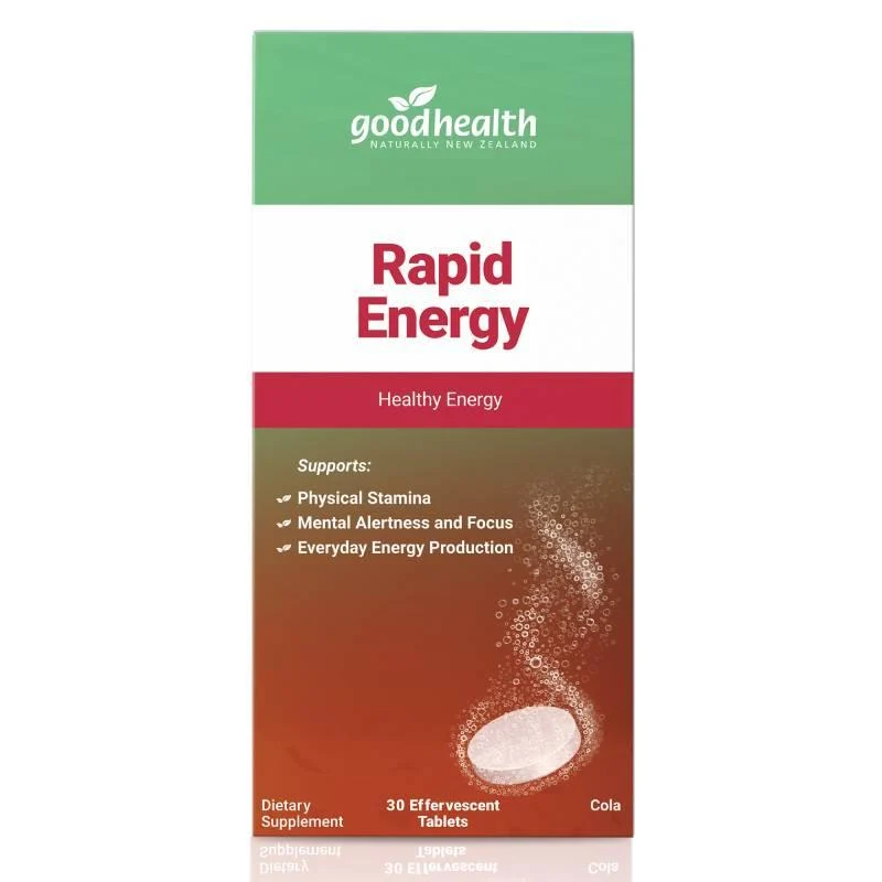 Good Health Rapid Energy Cola Effervescent Tab 30s