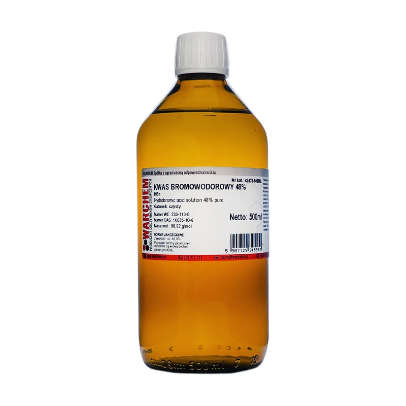WASSERSTOFFSÄURE 48%ige Lösung - rein 500ml WARCHEM
