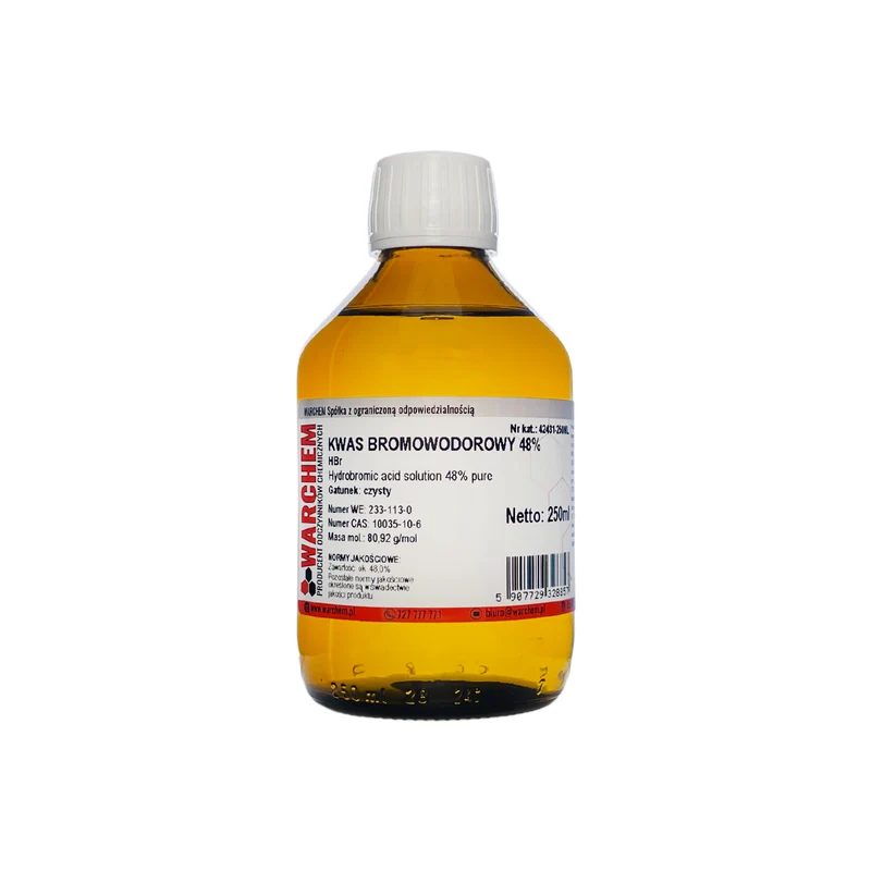BROMOWORIC ACID 48% Lösung - rein 250ml WARCHEM