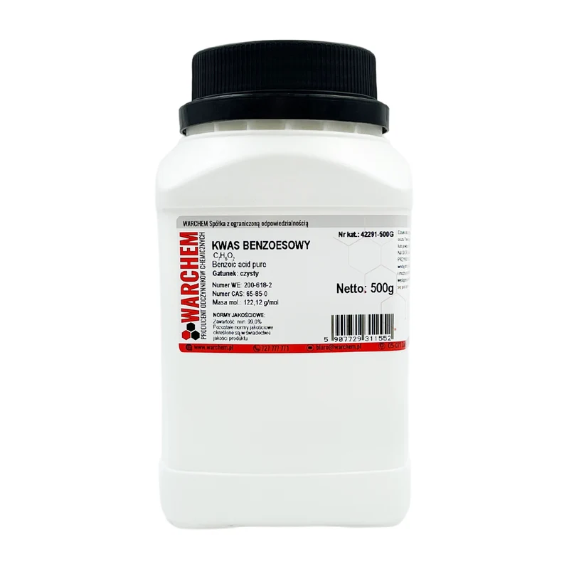 BENZOESISCHE SAUERSTOFFE - rein 500g WARCHEM