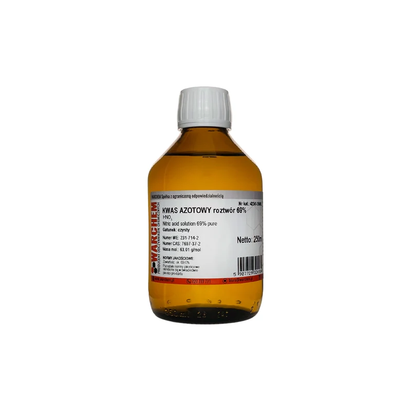 AZOTISCHE SÄURE 69%ige Lösung - rein 250ml WARCHEM