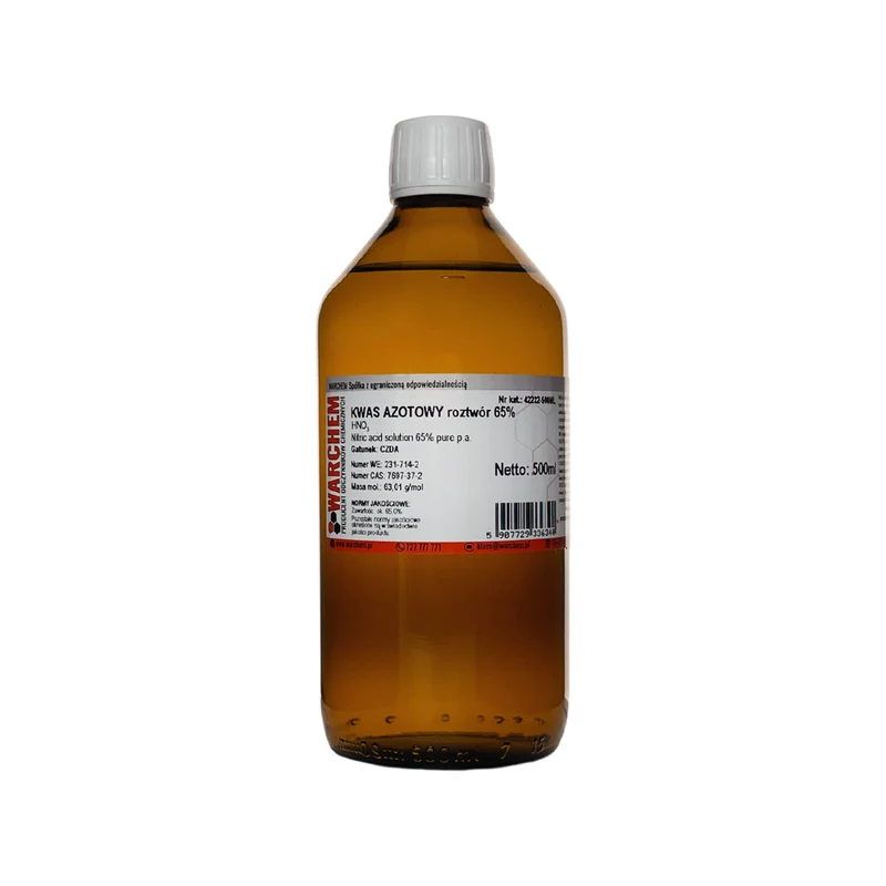 Salpetersäure 65%ige Lösung - CZDA 500ml WARCHEM