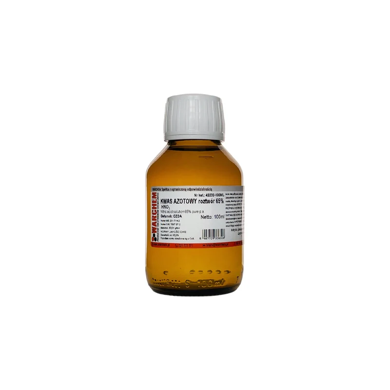 Salpetersäure 65% Lösung - CZDA 100ml WARCHEM