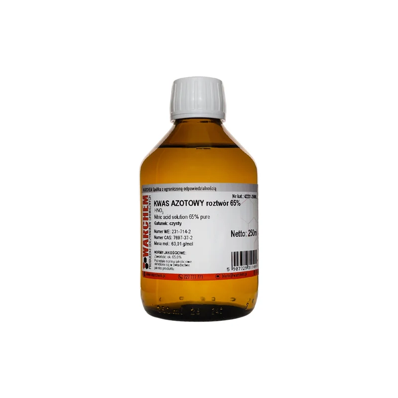 AZOTISCHE SÄURE 65%ige Lösung - rein 250ml WARCHEM