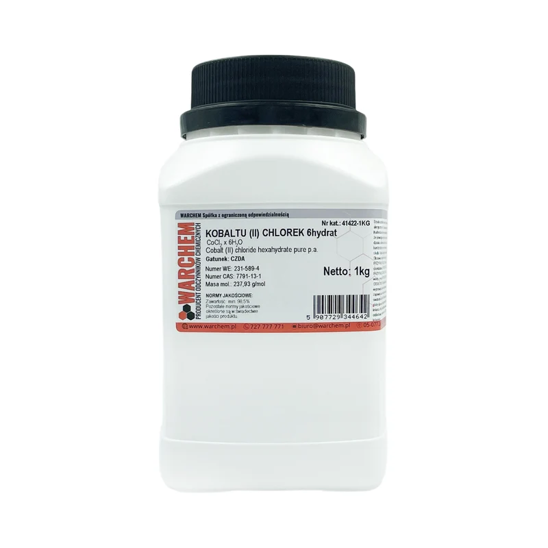 Kobalt(II)-chlorid 6hydrat - CZDA 1kg WARCHEM