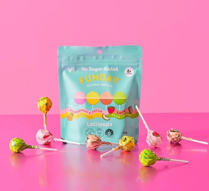 FUNDAY Lollipops Share Bag 11g 8s