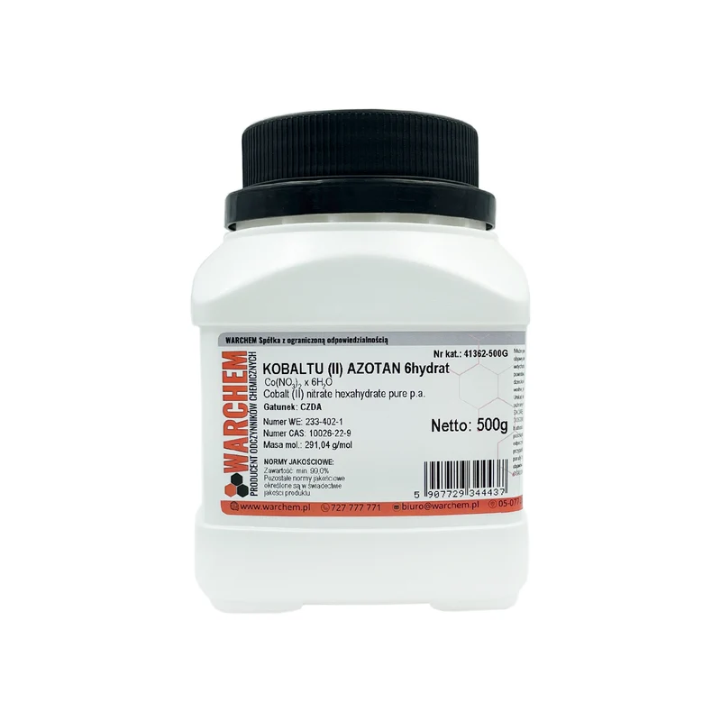 Kobalt(II)-nitrat 6hydrat - CZDA 500g WARCHEM