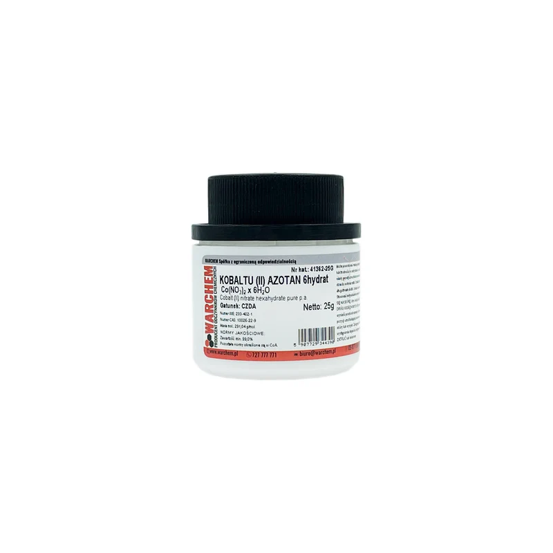 Kobalt(II)-nitrat 6hydrat - CZDA 25g WARCHEM