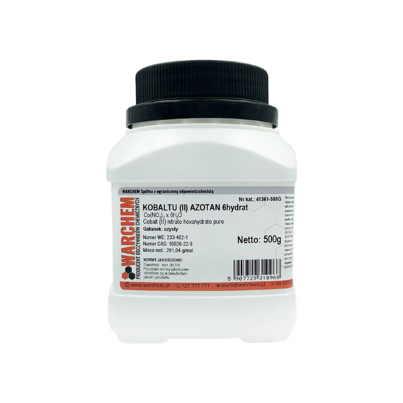 Kobalt(II)-nitrat 6-hydrat - rein 500g WARCHEM