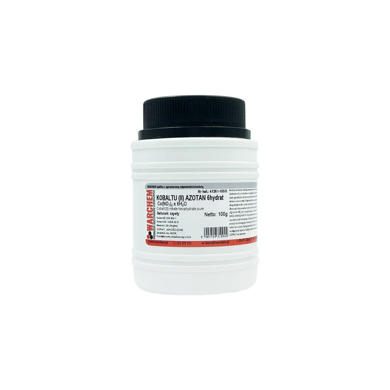 Kobalt(II)-nitrat 6-hydrat - rein 100g WARCHEM