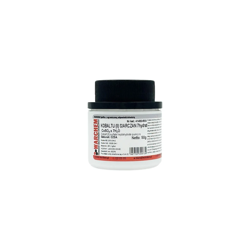 Kobalt (II) SULPHAT 7hydrat - CZDA 50g WARCHEM
