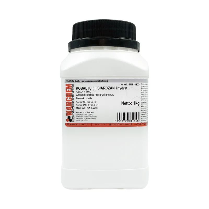 Kobalt (II) SULPHAT 7hydrat - rein 1kg WARCHEM