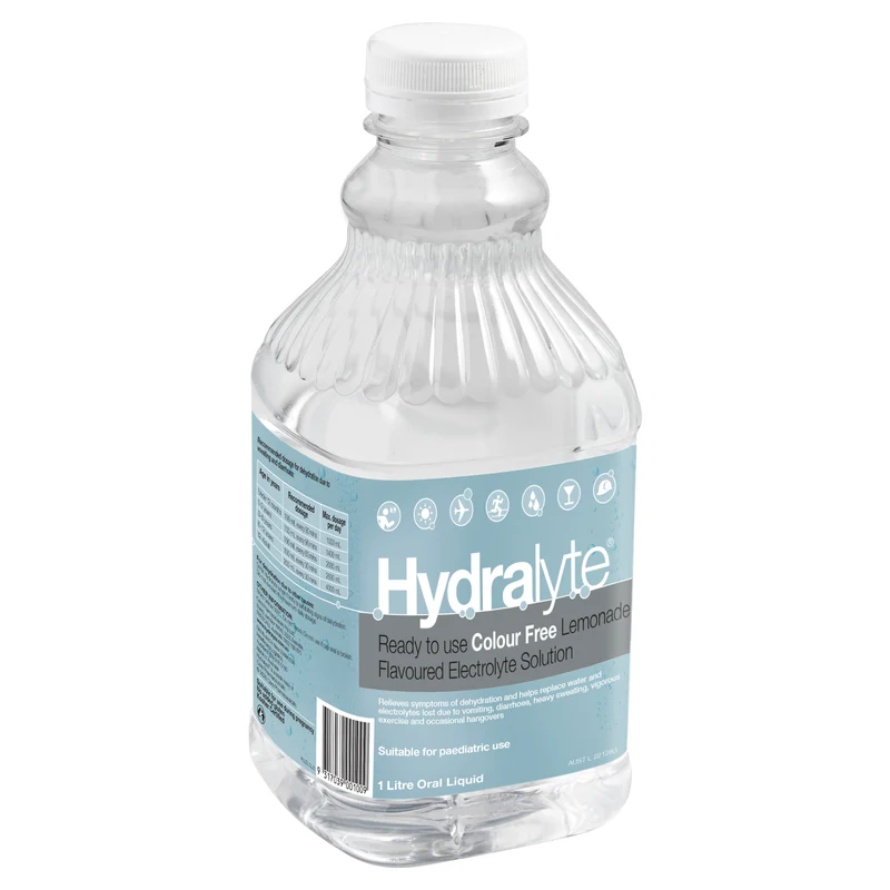 Hydralyte Lemonade Solution C/F 1l