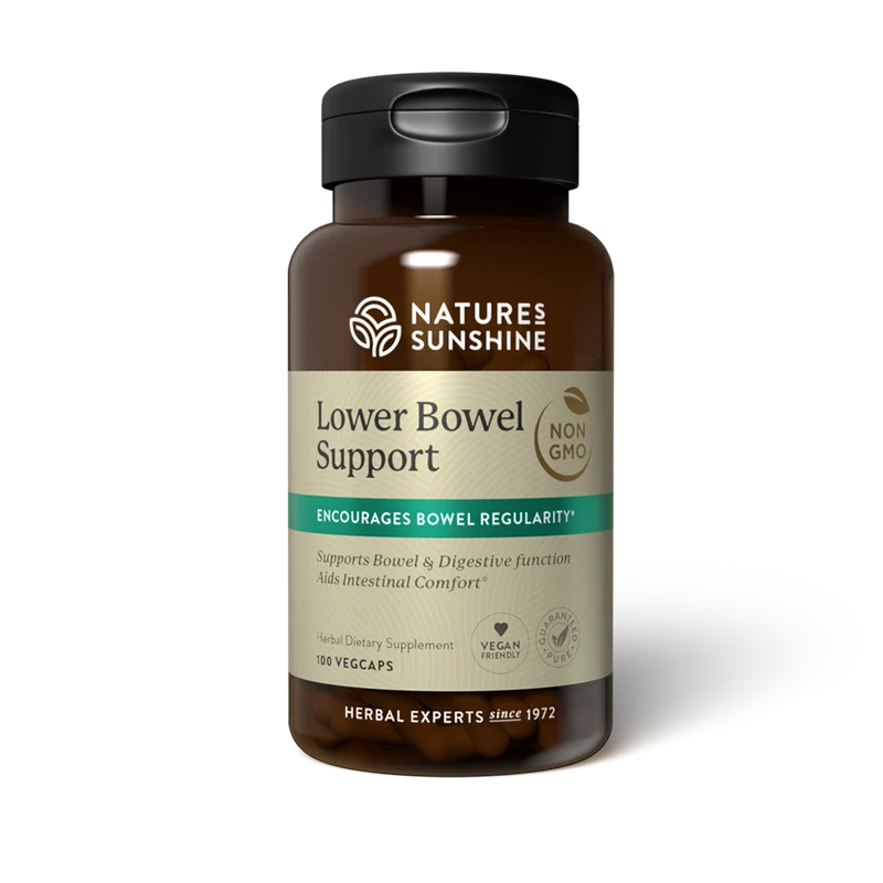 Nature's Sunshine Lower Bowel Support 100 vcaps
