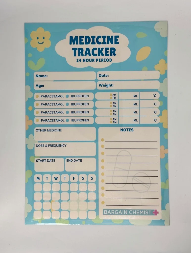 BC Medicine Tracker Blue