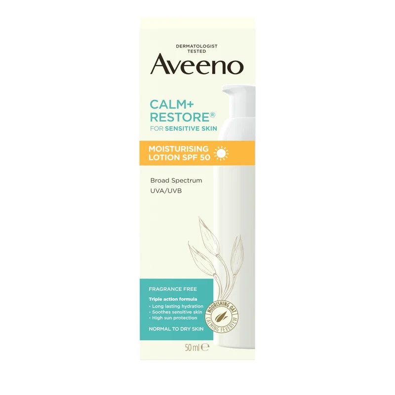 AVEENO Face SPF50 Moisturiser 50ml