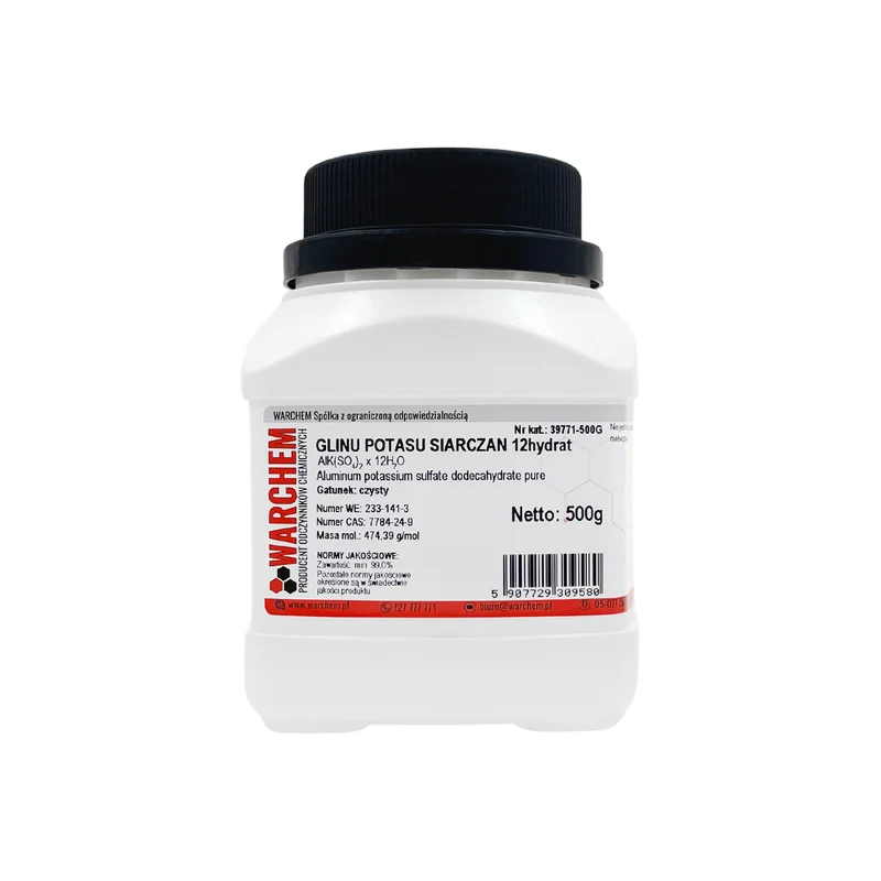 Kaliumsulfat 12hydrat - rein 500g WARCHEM