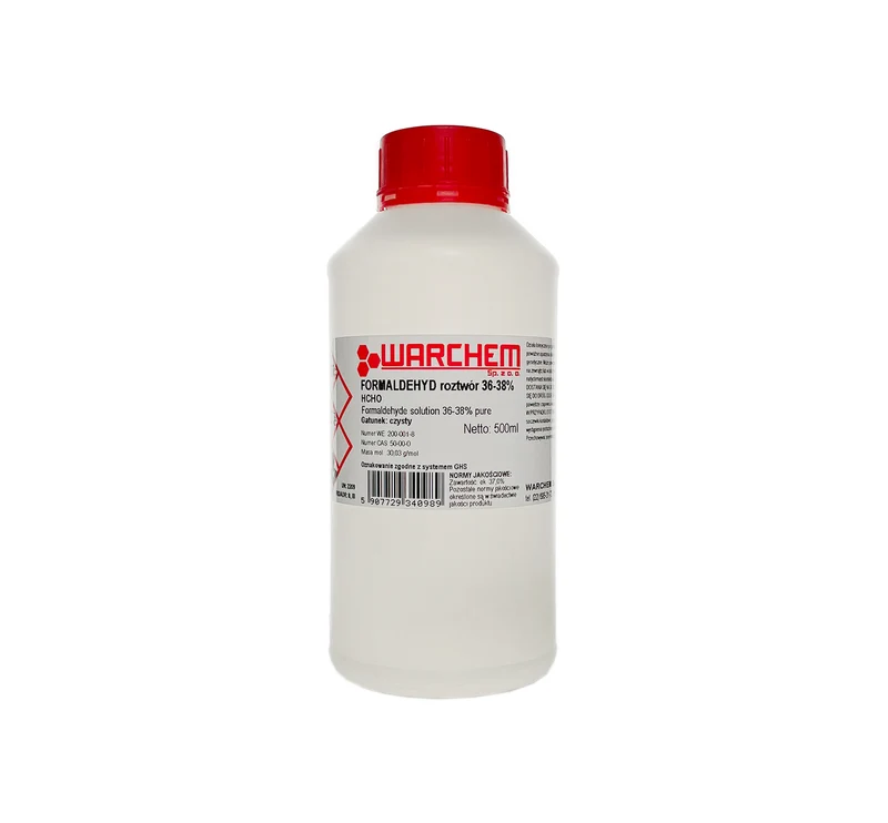 FORMALDEHYD 36-38% (FORMALINE) - rein 500ml WARCHEM