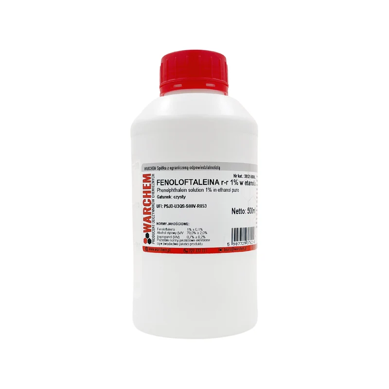 PHENOLOFTALEIN 1%ige Lösung in Ethanol - rein 500ml WARCHEM