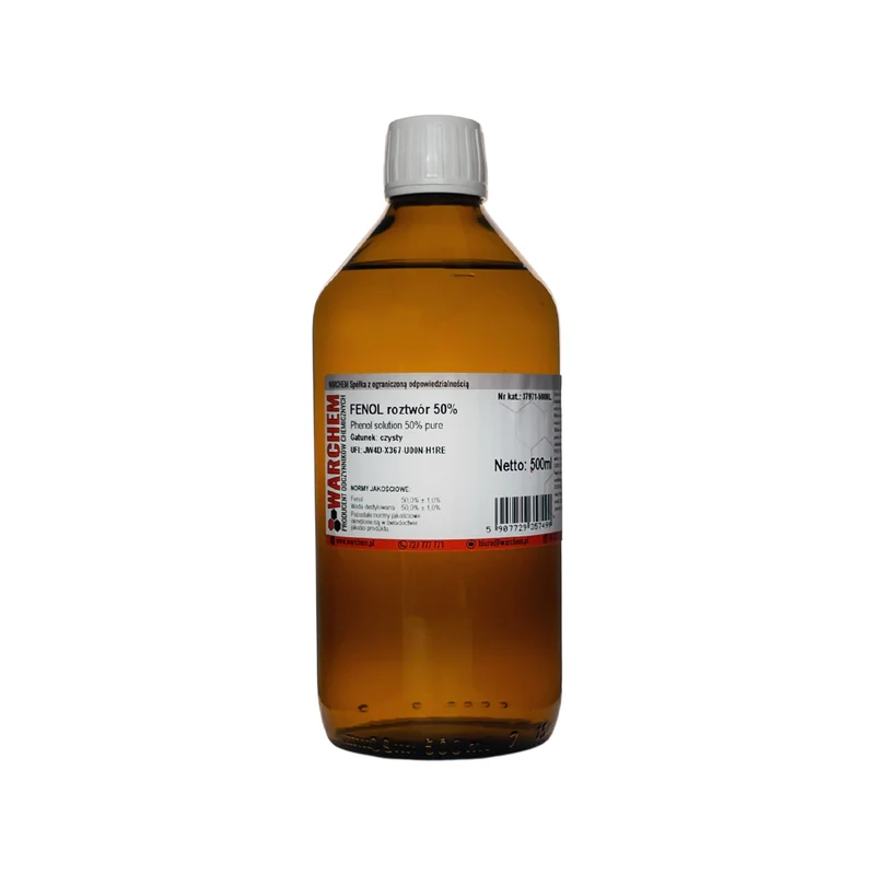 PHENOL 50%ige Lösung - rein 500ml WARCHEM