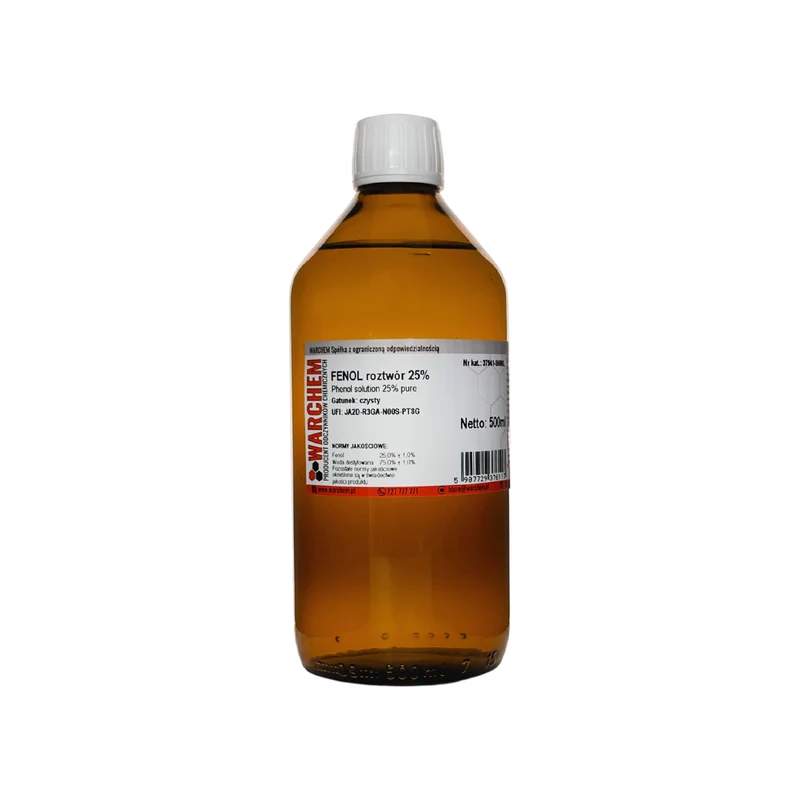 PHENOL Lösung 25% - rein 500ml WARCHEM