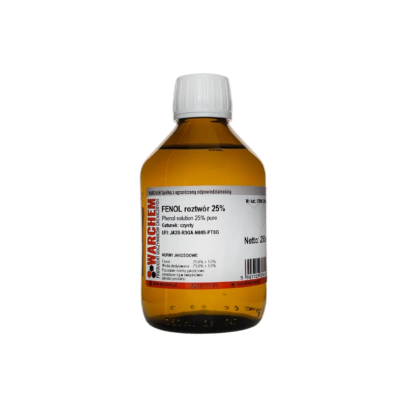 PHENOL Lösung 25% - rein 250ml WARCHEM
