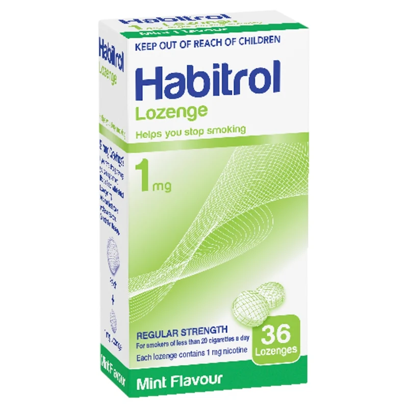 Habitrol Lozenges 1MG Mint 36 Pack