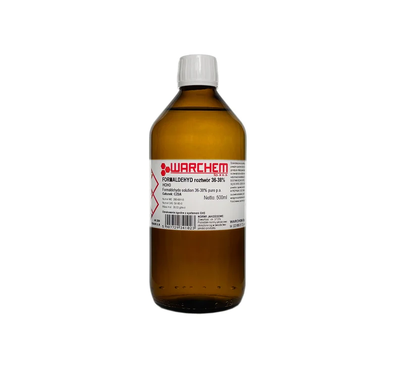 FORMALDEHYD 36-38% (FORMALINE) - CZDA 500ml WARCHEM
