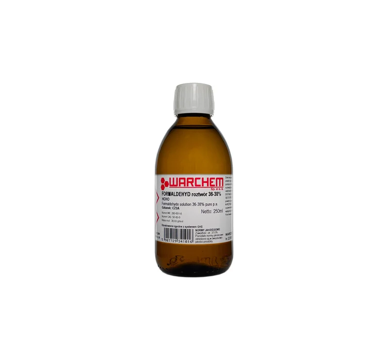 FORMALDEHYD 36-38% (FORMALINE) - CZDA 250ml WARCHEM