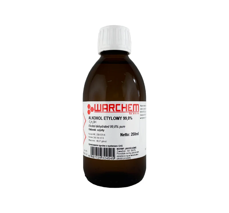 ETHYL ALKOHOL 99,8% - rein 250ml WARCHEM