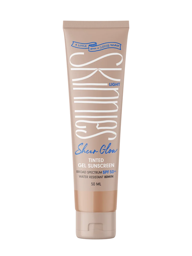 SKINNIES Shr Glw Tint SPF50 Lt 50ml