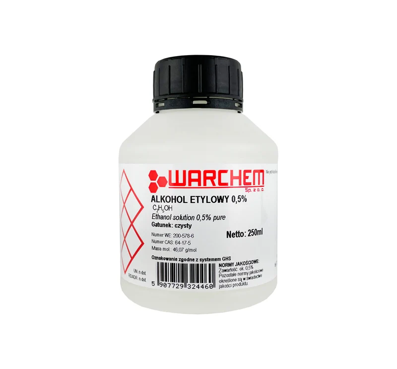 ETHYL ALKOHOL 0,5% - rein 250ml WARCHEM
