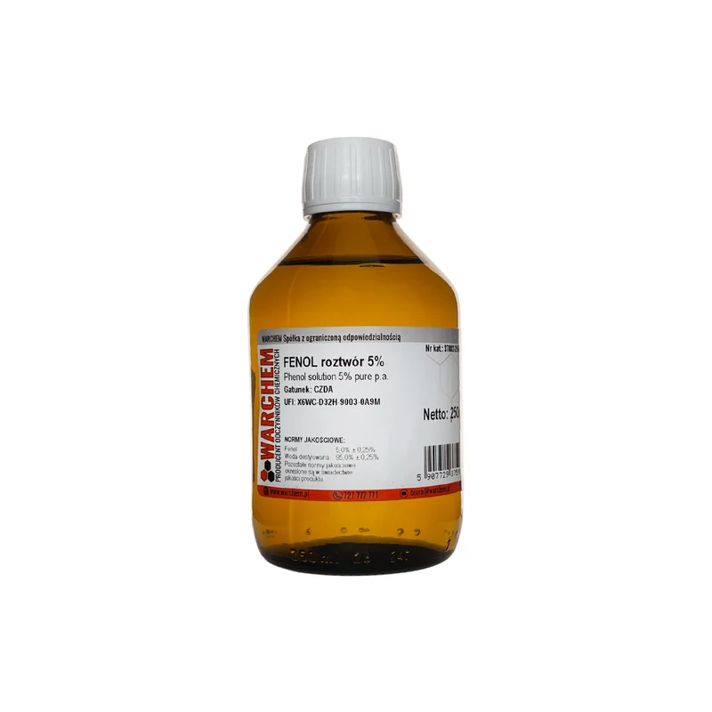 PHENOL Lösung 5% - CZDA 250ml WARCHEM