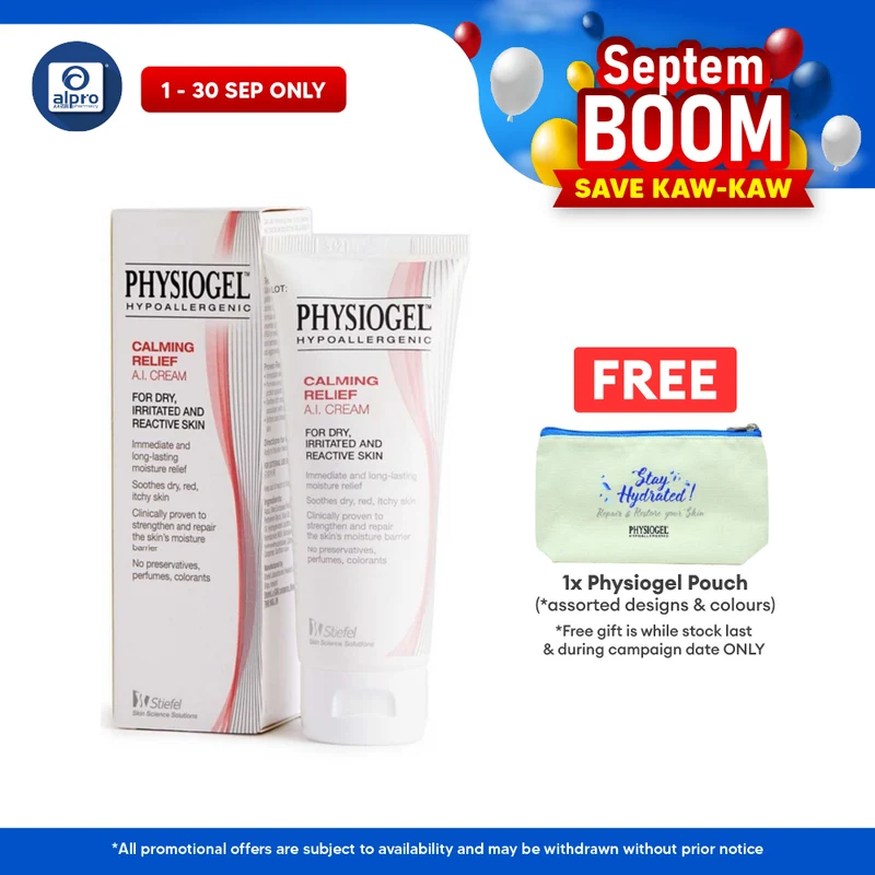 Physiogel Calming Relief A.I. Cr 100ml | Softens Skin