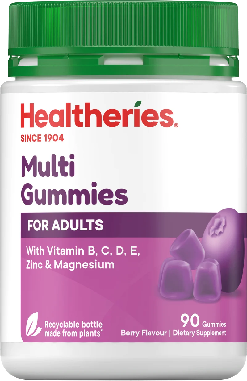 Healtheries Adult Multi Gummies Berry 90s