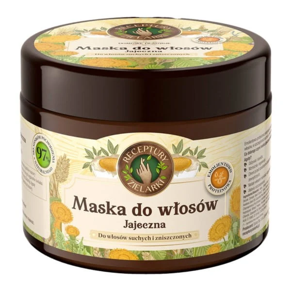 Ei-Haarmaske 300 ml Rezepte des Kräuterspezialisten
