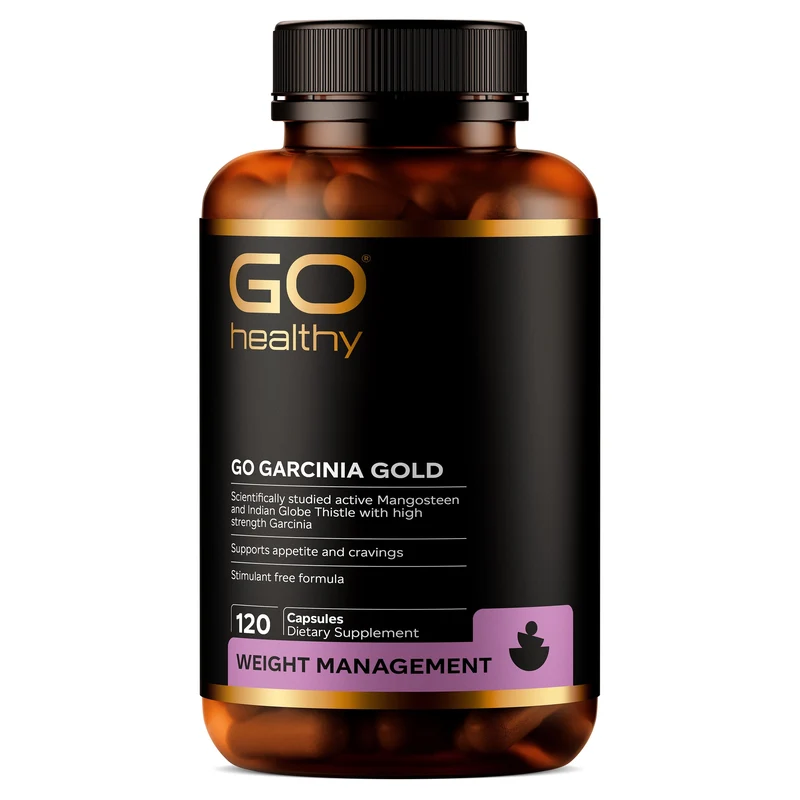 GO Healthy GO Slim Garcinia Gold Weight Management Supplement 120 Caps