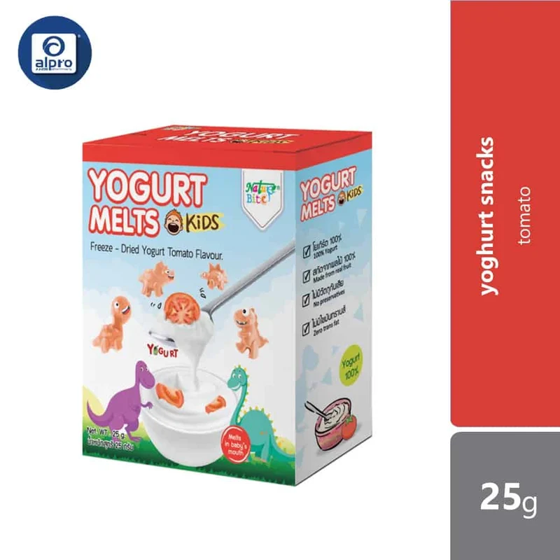 Nature Bite Yogurt Melts 25g (Tomato/ Mango/ Original/ Strawberry/ Banana)