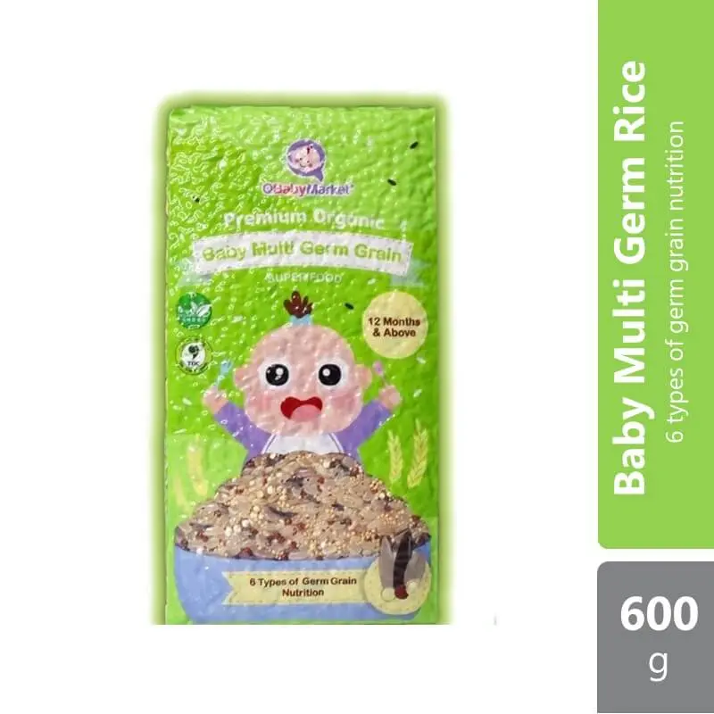 Q Baby Organic Baby Multi Germ Rice 12+Mth 600g