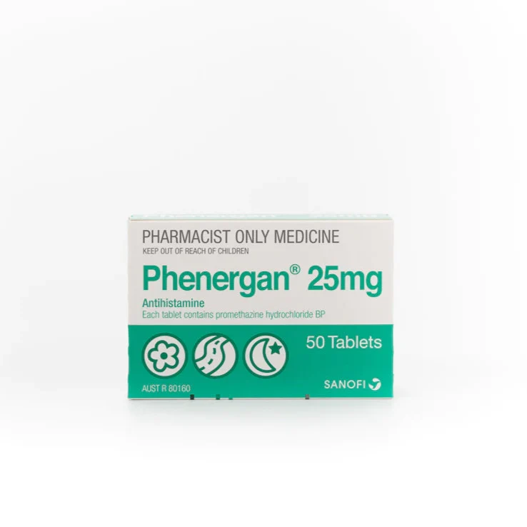 Phenergan Tablets 25mg 50 Tablets Limit 1 per customer