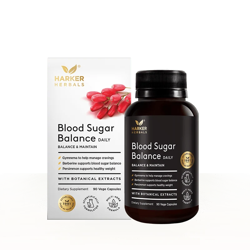 Harker Herbals Blood Sugar Balance Caps 90s