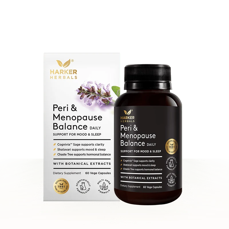 Harker Herbals Peri & Menopause Balance Vege Caps 60s