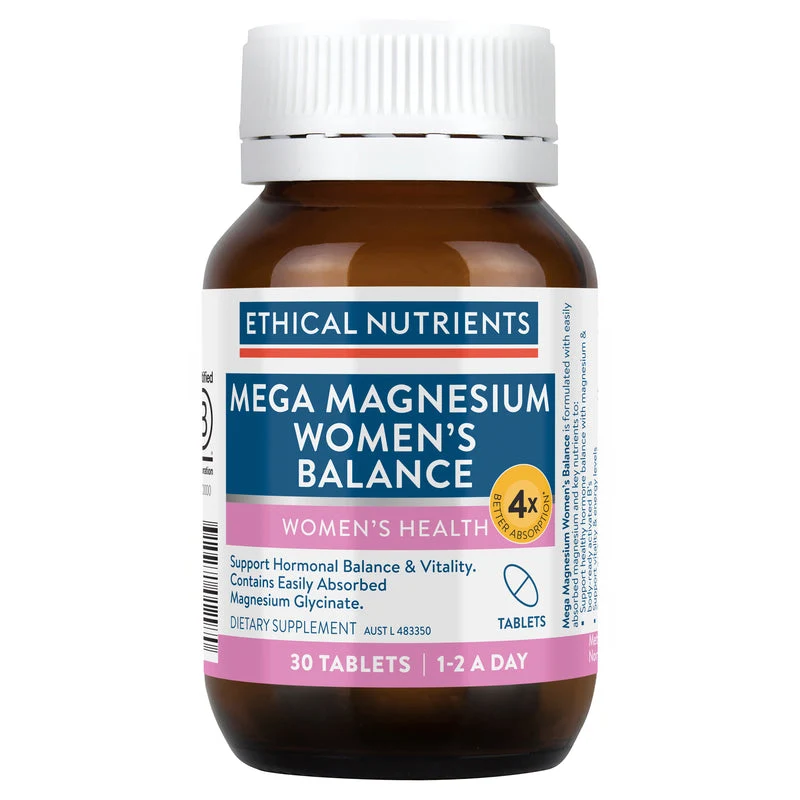 Ethical Nutrients Mega Magnesium Women's Balance 30 Tablets