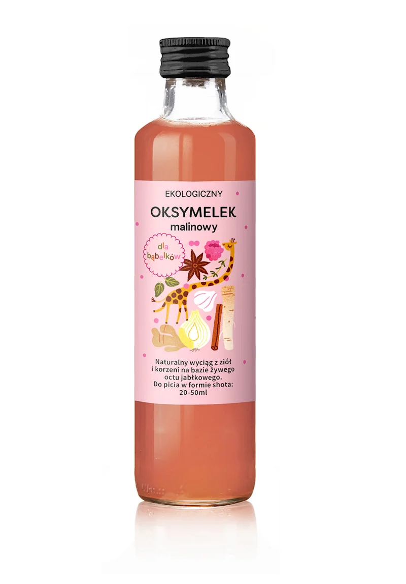 OKSYMELEK MALINIUM FOR BABIES BIO 250 ml - DELICIOUS (SCOTTING)