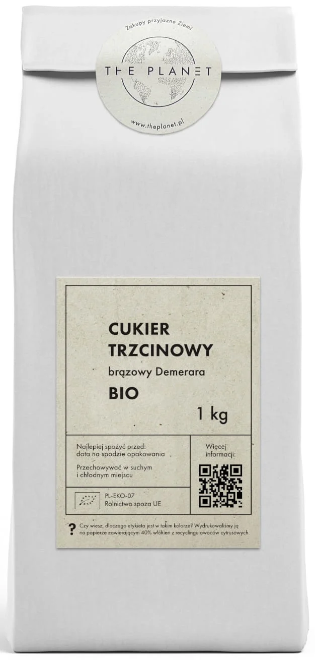 DEMERARA TRACK SUGAR BIO 1 kg - DER PLANET