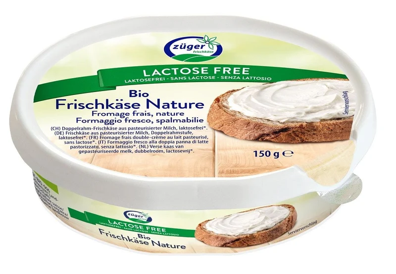 Laktose-reduzierter Frischkäse BIO 150 g - ZUGER