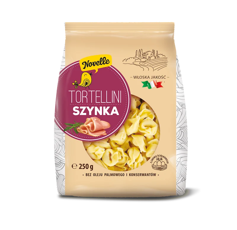 TORTELLINI MIT NÄHRSTOFF 250 g - NOVELLE